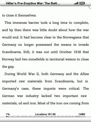 Line spacing = 9 (Kindle 2) Line spacing = 9 (Kindle 2)