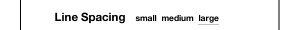 Line Spacing - ustawienia w Kindle 3