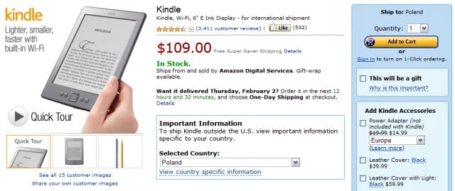 Strona produktu Kindle Strona produktu Kindle