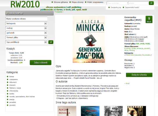 RW2010 - strona książki