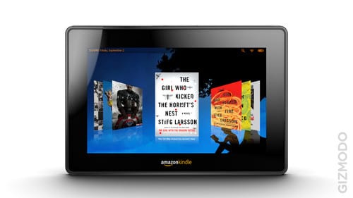 Wizualizacja tabletu Amazonu