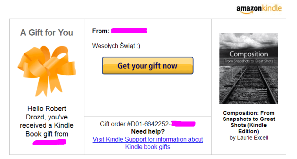 Kindle Gift - Composition Kindle Gift - Composition