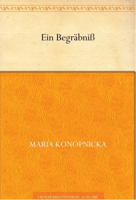 Okładka książki Konopnickiej w Kindle Store