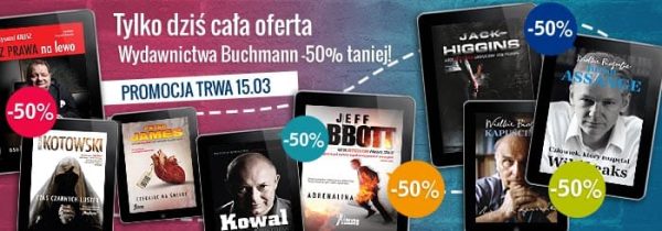Buchmann o 50% taniej
