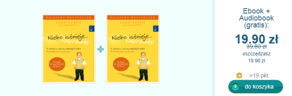 Promocja  Niebo istnieje Naprawdę   światowy bestseller tłumaczony na 35 języków     Ebookpoint.pl