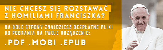 Wystąpienia papieża Franciszka w PDF, MOBI, EPUB