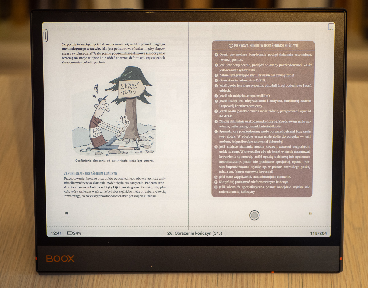Krótki test etui do Onyx Boox Note Air 3 + parę słów o tym, dlaczego warto czytać instrukcje