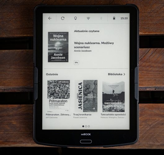 Test inkBOOK Focus Plus – osiem cali z szybką aplikacją do EPUB, Androidem i funkcjami dostępności