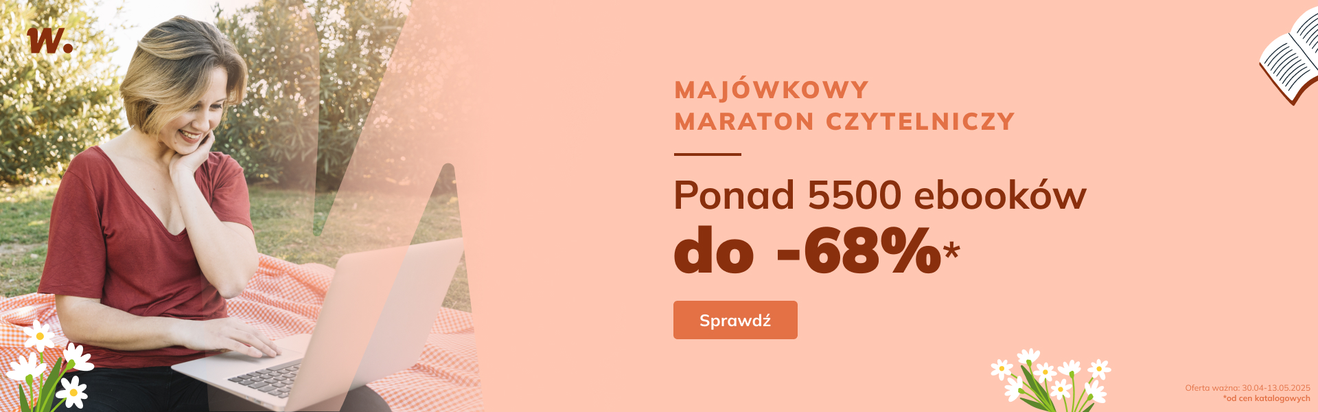 Promocje dnia – 30.04.2025: Majówkowy Maraton Czytelniczy, Publio do 10 zł, Elsberg (i Blackout), Nowości kwietnia, Wolff, Natsukawa