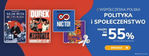 Promocje dnia – 12.05.2025: Polityka, Korea, True Crime, Bóg techy, Przewodniki, Mova, McCarthy, Fleming