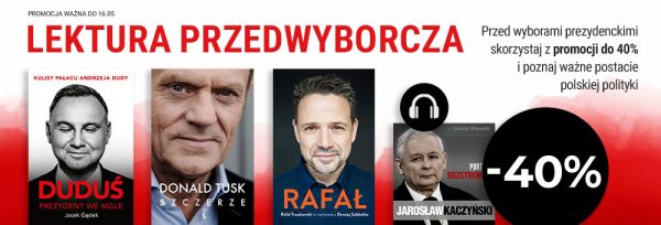 Promocje dnia – 13.05.2025: Politycy, Skarpa Warszawska, Dzień Matki, Śmierć frajerom, Znak, Ale!, Siembieda, Sone, Pérez-Reverte