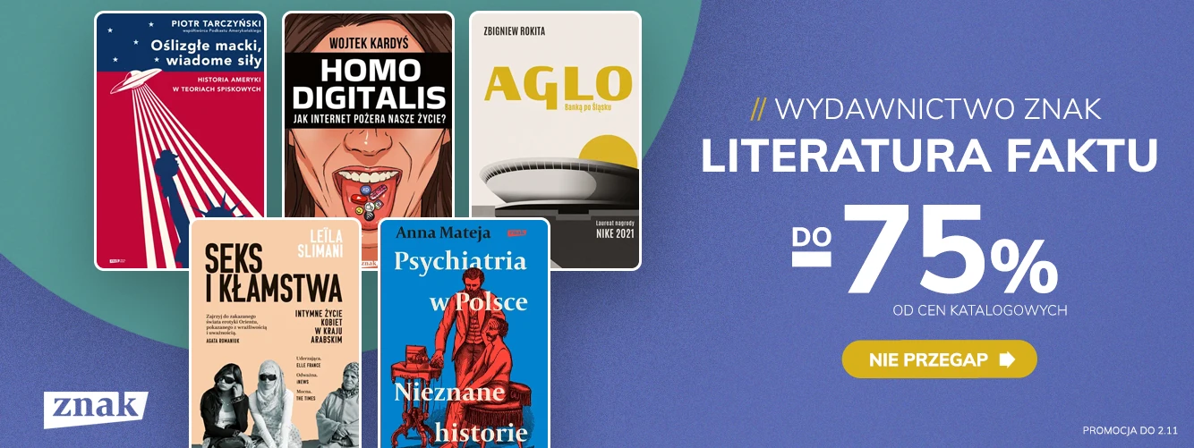 Promocje dnia – 28.10.2025: Fakty i bestsellery ze Znaku, Slough House, Halloween, Fabryka Słów