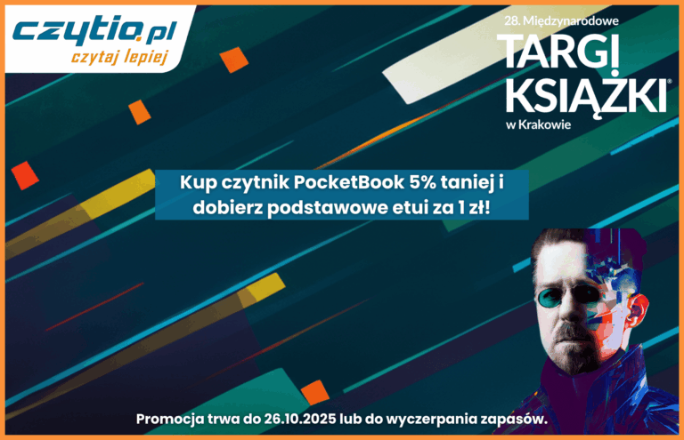 Targi Książki w Krakowie 2025: promocje na czytniki Onyx Boox i PocketBook