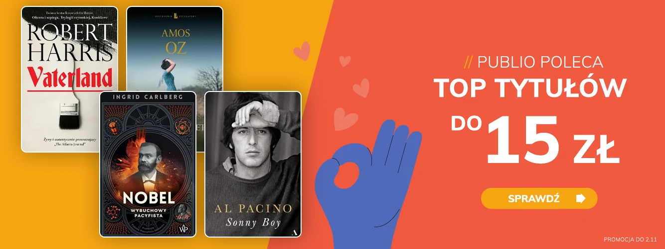 Promocje dnia – 31.10.2025: Publio poleca, Strasznie niskie ceny, Znak x2, Czarne poza serią, Mag i Albatros, Kolory Zła