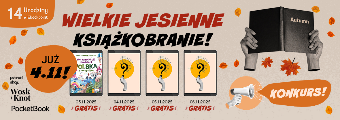 Nadchodzą 14. urodziny Ebookpoint! Do pobrania pierwszy z czterech bezpłatnych e-booków + konkurs