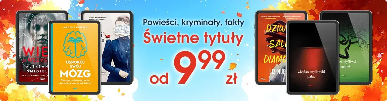 Promocje dnia – 17.11.2025: Znak x4, Helion, Opowiadania, Artrage, Lemaitre, Dialog, Young Adult, Dialog, Saga Egmont, Roberts