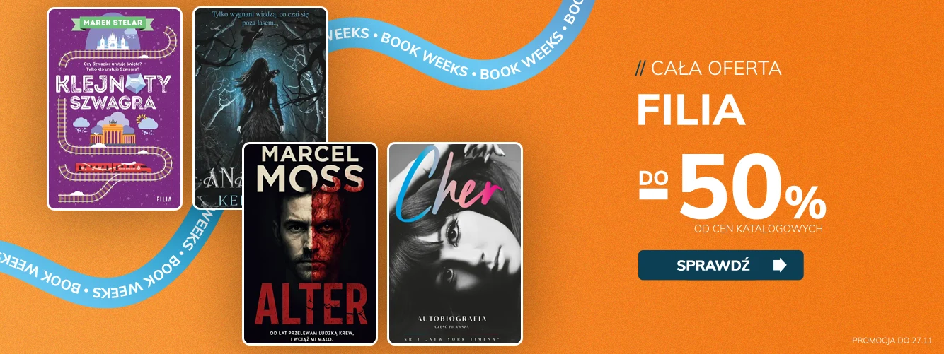 Promocje dnia – 26.11.2025: Filia x2, Rämö, Galbraith, Silva, Czarne, CCPress, Znak