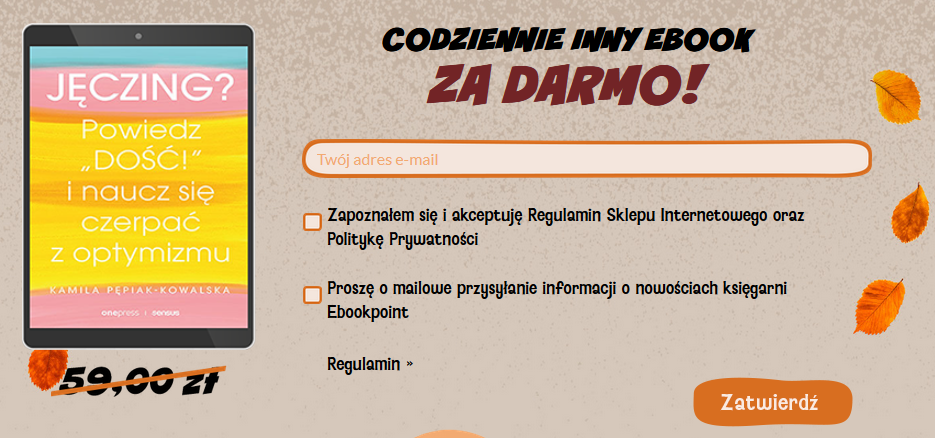 Promocje dnia – 6.11.2025: Jęczing, Morton, Sager, Siembieda, Wysoczańska, Cymelia