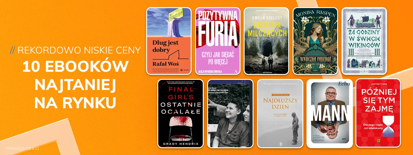Promocje dnia – 4.11.2025: Najtaniej na rynku, Slaughter, Filia, Znak, Ekonomia, Sztorm