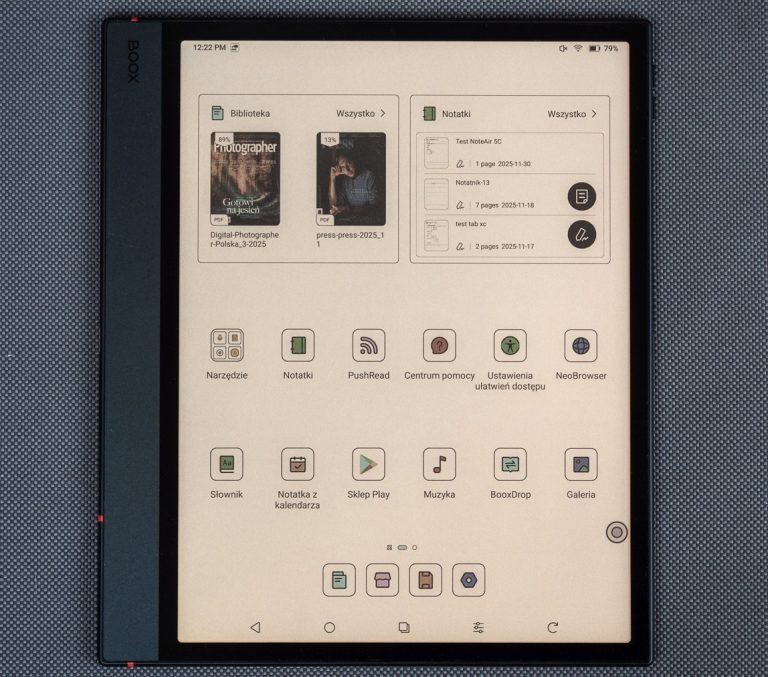 upscreen Antireflecterende Schermbeschermer voor Boox Note Air 3 C Anti-Glare Screen Protector, Mat, Ontspiegelend, Antikras, Anti-Vingerafdruk