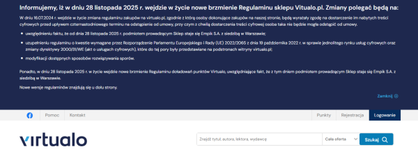 Empik przejmuje Virtualo – w księgarni na razie bez zmian