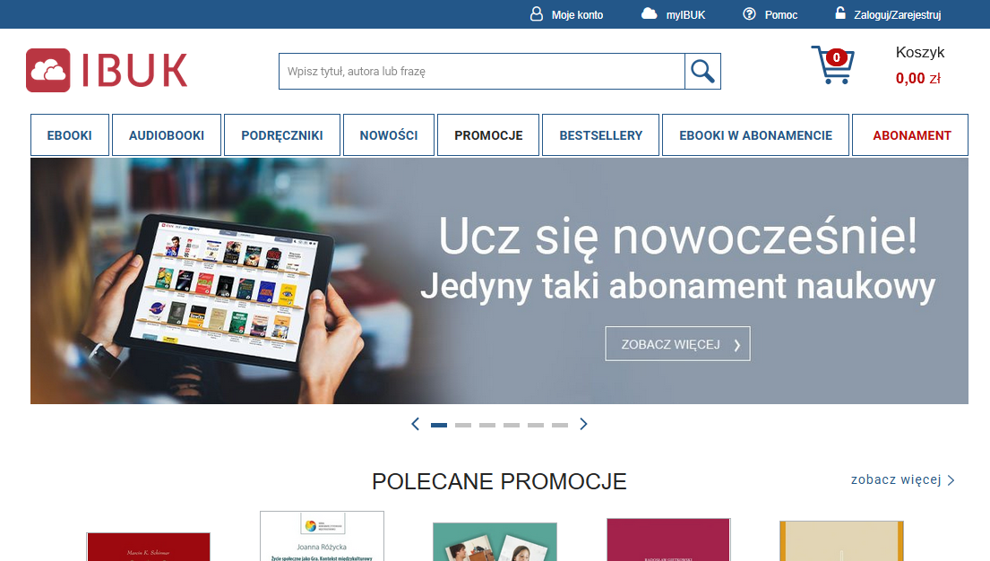 Po pięciu miesiącach przerwy księgarnia IBUK ponownie działa!