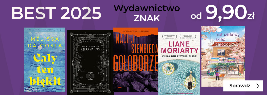 Promocje dnia – 30.01.2026: Znak x2, Motywacja, Publio do 15 zł, Czarne, Komuda, Powieści, Mova, Prószyński