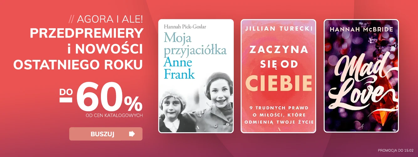 Promocje dnia – 6.02.2026: Agora, Kershaw, Chmielarz, Historia, 3x Znak, Ebookpoint 1+1, Filia