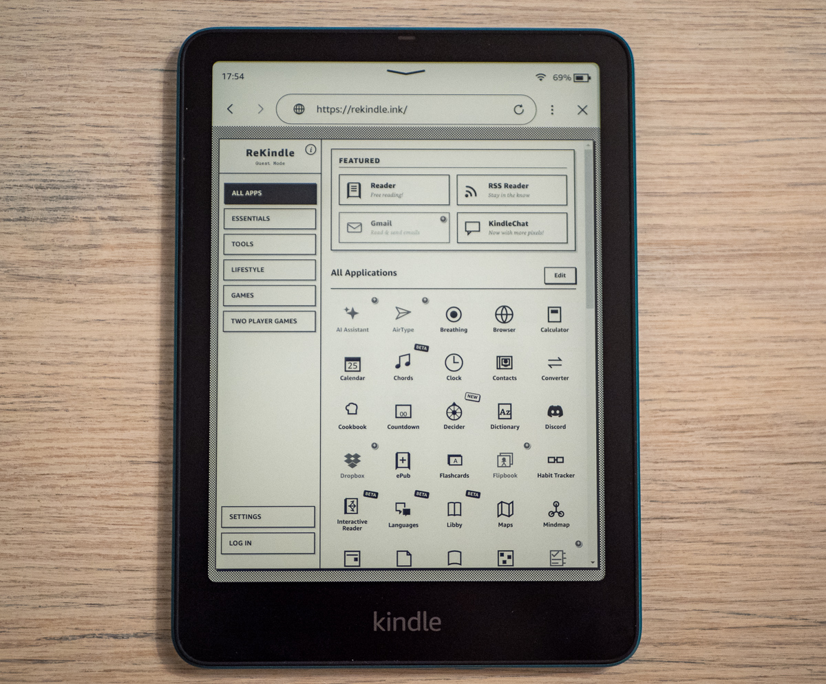 ReKindle – potężny zbiór aplikacji webowych dla czytników Kindle. Przydatne narzędzie czy tylko ciekawostka?