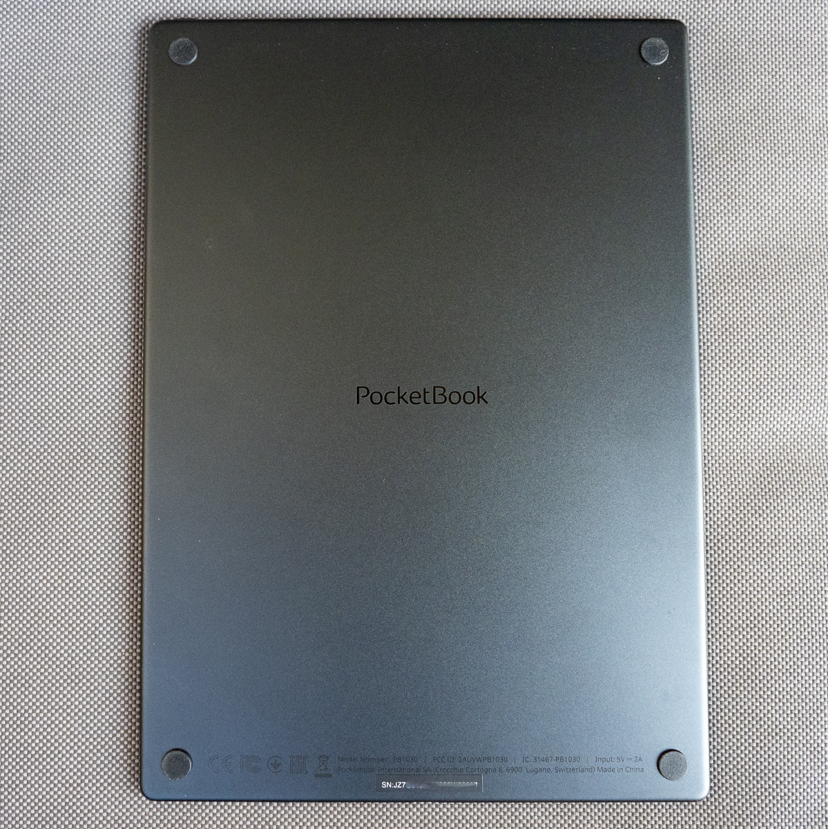 PocketBook InkPad One – Lector Electrónico De 10.3″ Con Lápiz Capacitivo Y Luz Inteligente, Para Leer Y Escribir A Mano