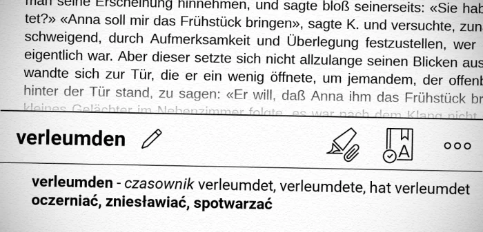 Bezpłatny słownik niemiecko-polski dla czytników PocketBook!