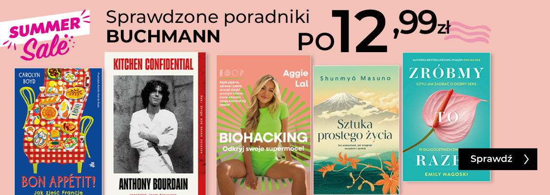 Promocje dnia - 8.07.2026: Buchmann po 12,99 zł, Filia, Czarna Owca, Czarne, Literackie, Mróz, Szmidt, Jiyun